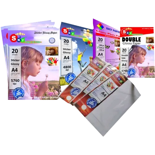 KERTAS PRINTING, STICKER